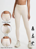 Leggings Soft Touch Push-Up com Cintura em V