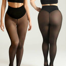 Leggings Térmicas Efeito Pele com Forro Polar