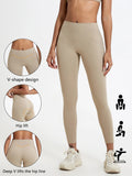 Leggings Soft Touch Push-Up com Cintura em V