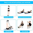 Extensor Elástico com Pedais para Treino em Casa
