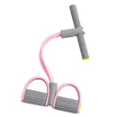 Extensor Elástico com Pedais para Treino em Casa