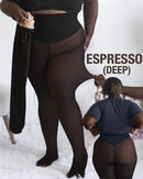 Leggings Térmicas Efeito Pele com Forro Polar