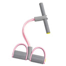 Extensor Elástico com Pedais para Treino em Casa