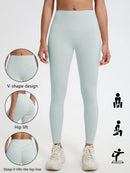 Leggings Soft Touch Push-Up com Cintura em V
