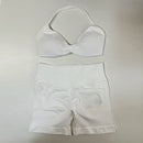 Conjunto Desportivo Top Halter + Calções Push-Up