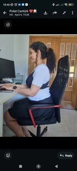 Foto da compradora